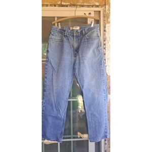 Levi’s 505 Regular Fit Jeans 34x30 Light Wash Y2K 2000s